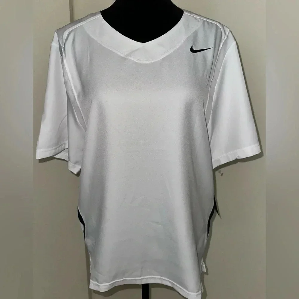 Nike Lacrosse Jersey White & Blue - NWT